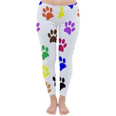 Pawprints Paw Prints Paw Animal Classic Winter Leggings