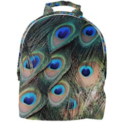 Peacock Feathers Bird Colorful Mini Full Print Backpack