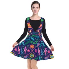 Pattern Nature Design Patterns Plunge Pinafore Dress