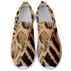 Animal Pattern Design Print Texture Men s Slip On Sneakers