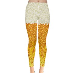 Bubble Beer Leggings  by Wegoenart