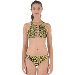 Animal Fur Skin Pattern Form Perfectly Cut Out Bikini Set by Wegoenart