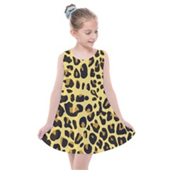 Animal Fur Skin Pattern Form Kids  Summer Dress by Wegoenart