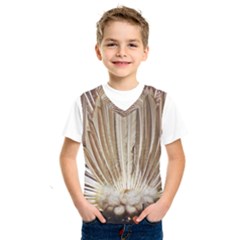 Peacock Wheel Bird Nature Kids  Sportswear by Wegoenart