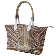 Peacock Wheel Bird Nature Canvas Shoulder Bag