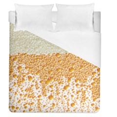 Beer Head Foam Cool Duvet Cover (queen Size) by Wegoenart