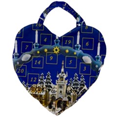 Advent Calendar Advent Gifts Giant Heart Shaped Tote