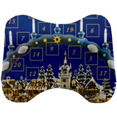 Advent Calendar Advent Gifts Head Support Cushion by Wegoenart