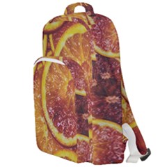 Blood Orange Fruit Citrus Fruits Double Compartment Backpack