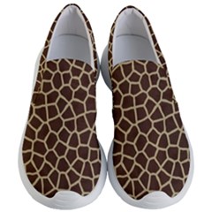 Giraffe Animal Print Skin Fur Women s Lightweight Slip Ons by Wegoenart