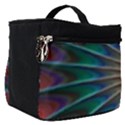 Fractal Peacock Rendering Make Up Travel Bag (Small) View1