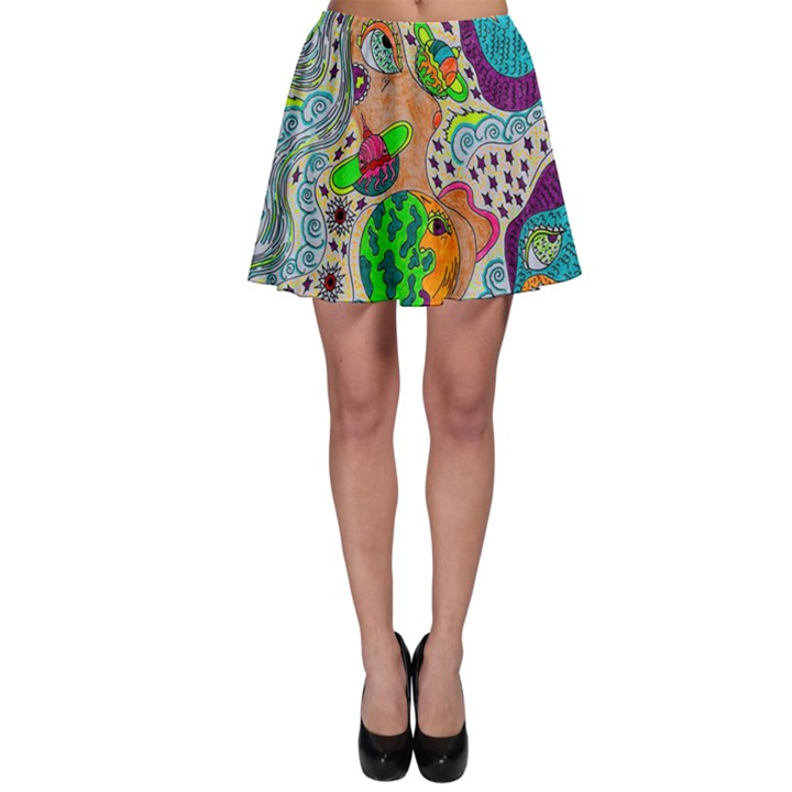 Supersonic Mystic Skater Skirt