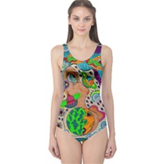 Supersonic Mystic One Piece Swimsuit by chellerayartisans