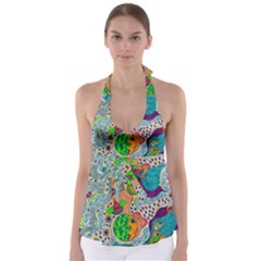 Supersonic Mystic Babydoll Tankini Top