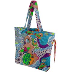 Supersonic Mystic Drawstring Tote Bag