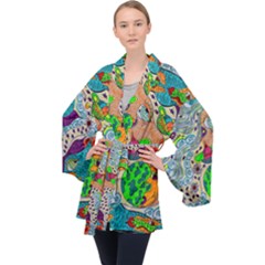 Supersonic Mystic Velvet Kimono Robe