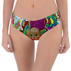 Supersonic Armadillo Reversible Classic Bikini Bottoms by chellerayartisans