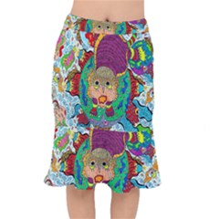 Supersonic Armadillo Mermaid Skirt by chellerayartisans