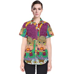 Supersonic Armadillo Women s Short Sleeve Shirt