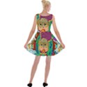 Supersonic Armadillo Velvet Skater Dress View2