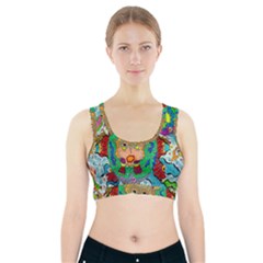 Supersonic Armadillo Sports Bra With Pocket