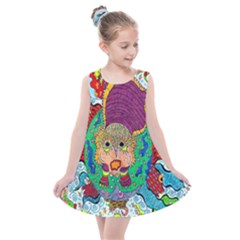 Supersonic Armadillo Kids  Summer Dress