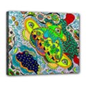 Cosmic Lizards With Alien Spaceship Deluxe Canvas 24  x 20  (Stretched) View1