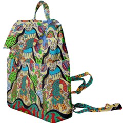 Supersonic Volcanic Sunmoon Faces Buckle Everyday Backpack