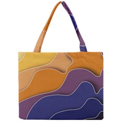 Autumn Copyspace Wallpaper Mini Tote Bag by Simbadda