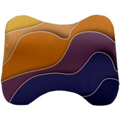 Autumn Copyspace Wallpaper Head Support Cushion by Simbadda