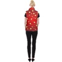 Background Christmas Decoration Women s Button Up Vest View2