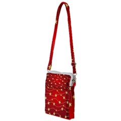 Background Christmas Decoration Multi Function Travel Bag