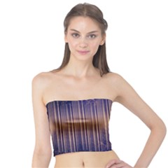 Background Dark Sound Disco Techno Tube Top by Simbadda