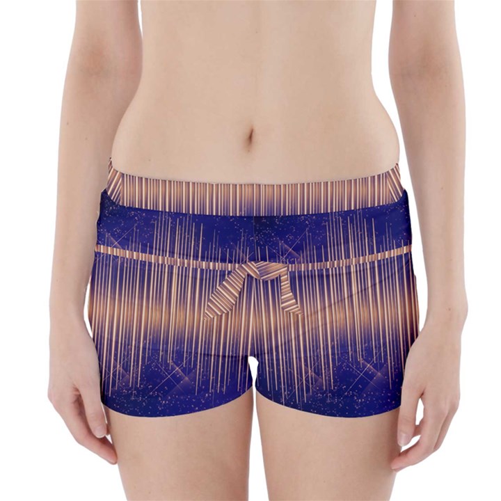 Background Dark Sound Disco Techno Boyleg Bikini Wrap Bottoms