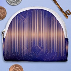 Background Dark Sound Disco Techno Horseshoe Style Canvas Pouch by Simbadda