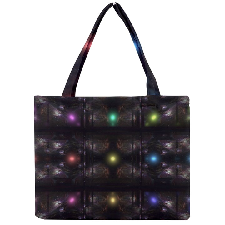 Abstract Sphere Box Space Hyper Mini Tote Bag