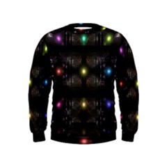 Abstract Sphere Box Space Hyper Kids  Sweatshirt