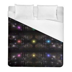 Abstract Sphere Box Space Hyper Duvet Cover (Full/ Double Size)