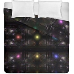 Abstract Sphere Box Space Hyper Duvet Cover Double Side (King Size)