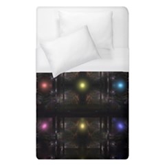 Abstract Sphere Box Space Hyper Duvet Cover (Single Size)