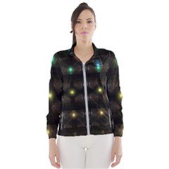 Abstract Sphere Box Space Hyper Windbreaker (Women)