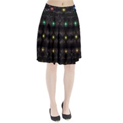 Abstract Sphere Box Space Hyper Pleated Skirt