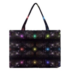 Abstract Sphere Box Space Hyper Medium Tote Bag