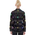 Abstract Sphere Box Space Hyper Womens Long Sleeve Shirt View2