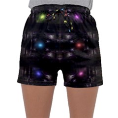 Abstract Sphere Box Space Hyper Sleepwear Shorts