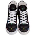 Abstract Sphere Box Space Hyper Women s Hi-Top Skate Sneakers View1