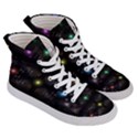 Abstract Sphere Box Space Hyper Women s Hi-Top Skate Sneakers View3