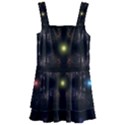 Abstract Sphere Box Space Hyper Kids  Layered Skirt Swimsuit View1