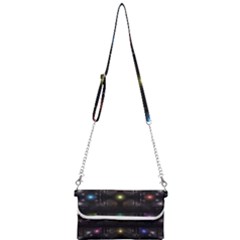 Abstract Sphere Box Space Hyper Mini Crossbody Handbag