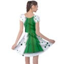 Fir Tree Christmas Christmas Tree Cap Sleeve Dress View2